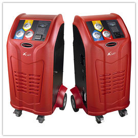 أحمر السيارات AC آلة الانتعاش التلقائي حقن الزيت 1000G / دقيقة سرعة الشحن