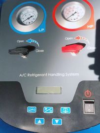 Basic Modle Auto AC Recovery Machine دليل مصغرة خزان الغاز عبوة R134a