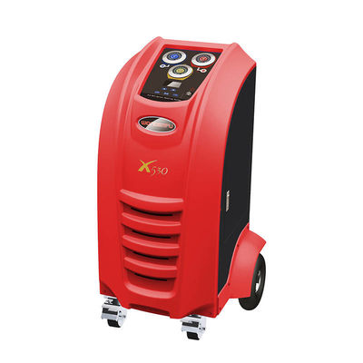 آلة استرداد مبردات السيارة الحمراء AC آلة شحن غاز التيار المتردد